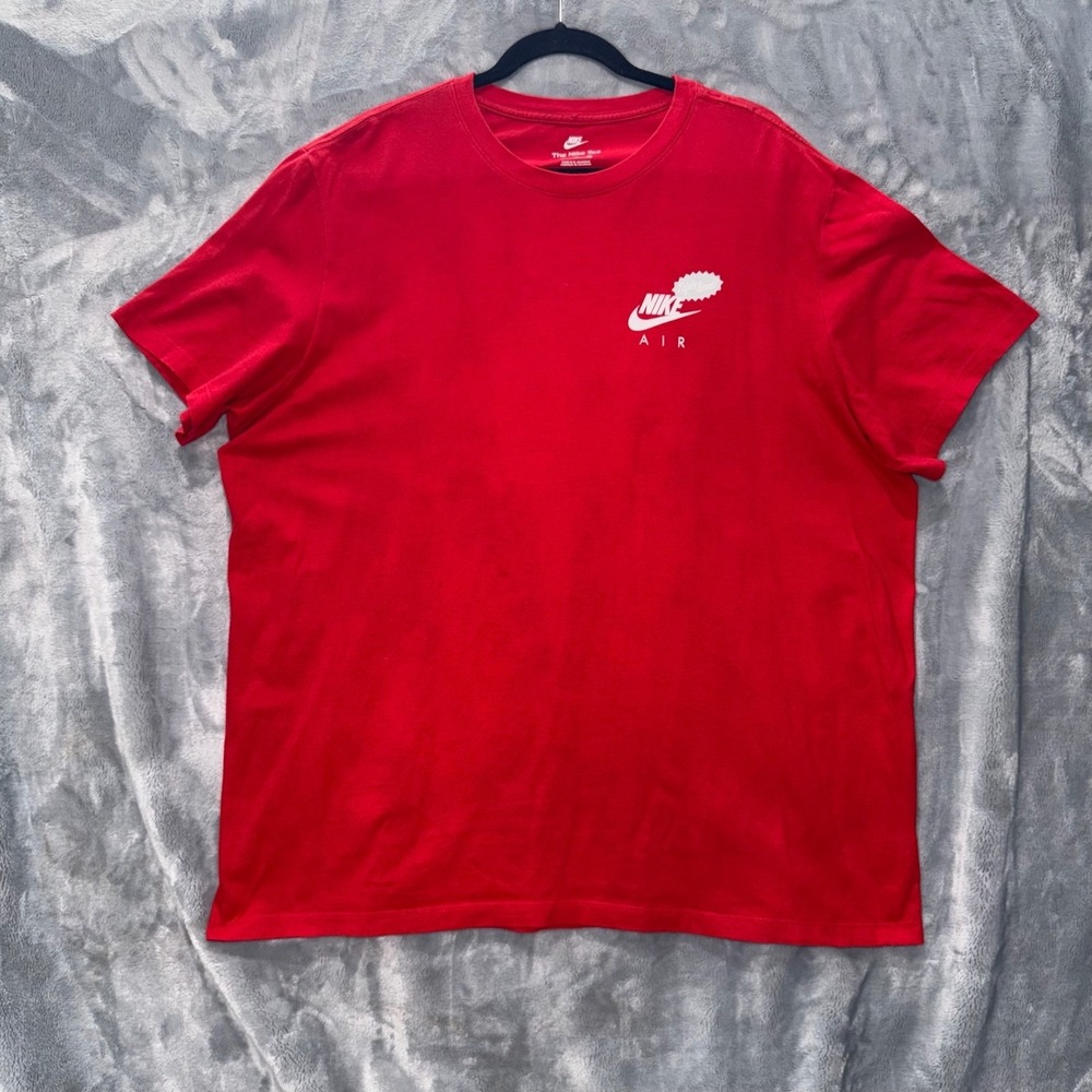 Nike Air Jordan T Shirt XXL Mens Red Dinitrogen The Pair That Makes Your Air